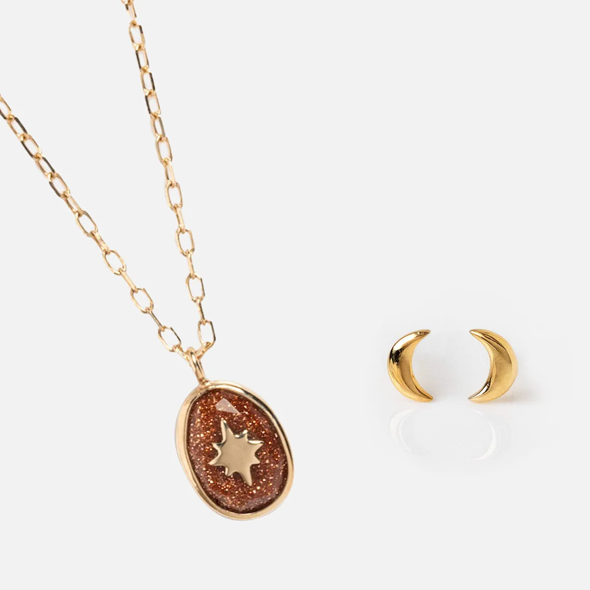 Solid Gold Moonlight Manifestation Gift Set