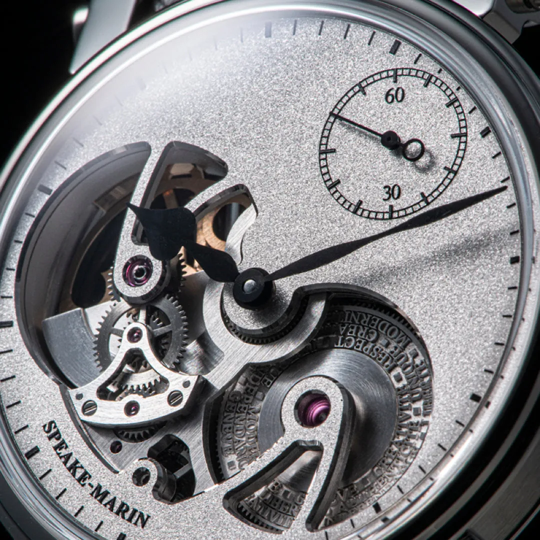 Speake-Marin Openworked Sandblasted Titanium 42mm (Special Order)