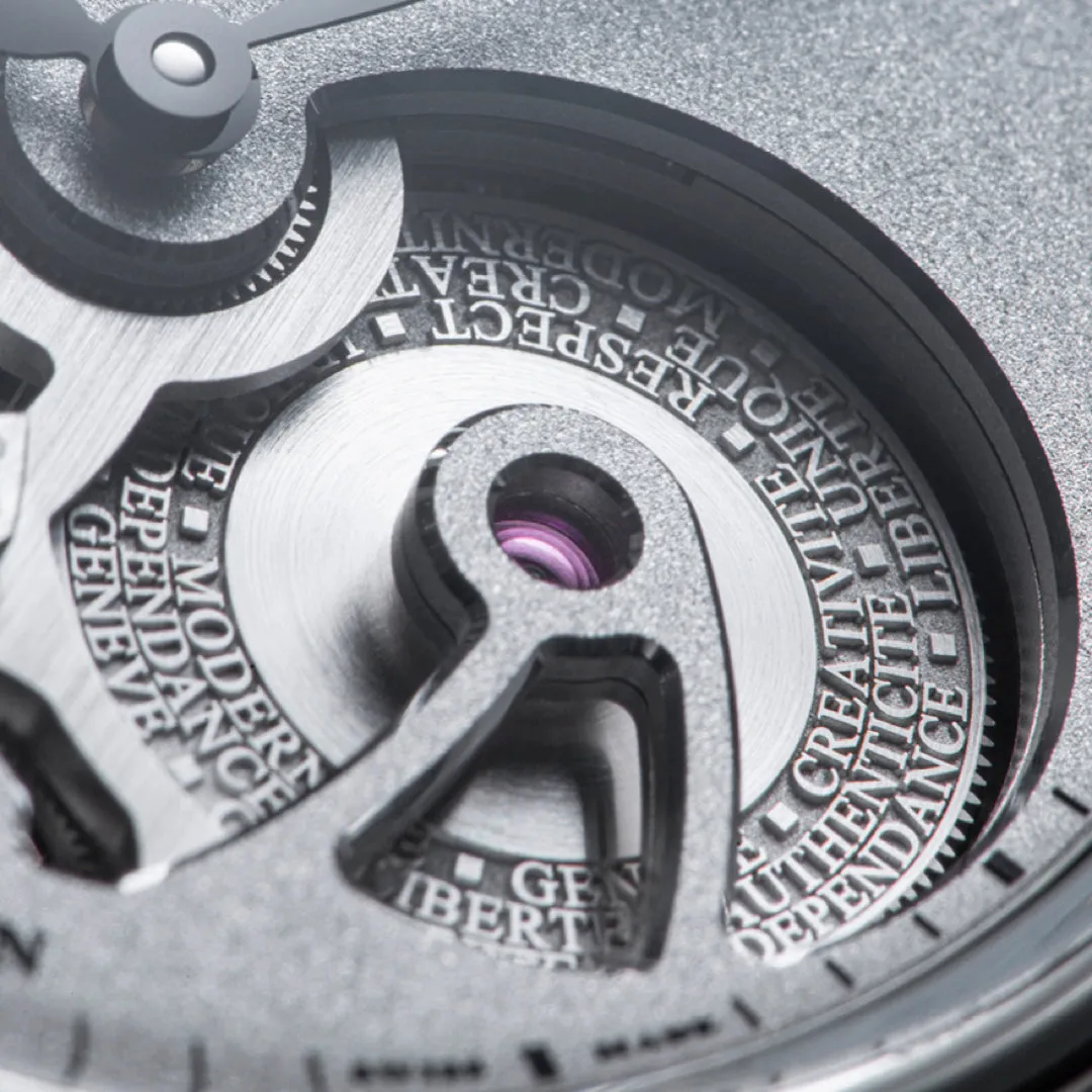 Speake-Marin Openworked Sandblasted Titanium 42mm (Special Order)