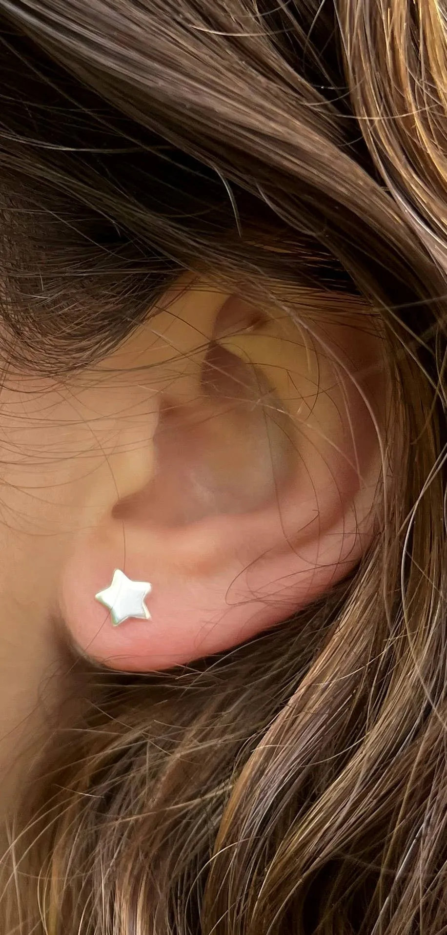 Star Stud Earrings sterling silver