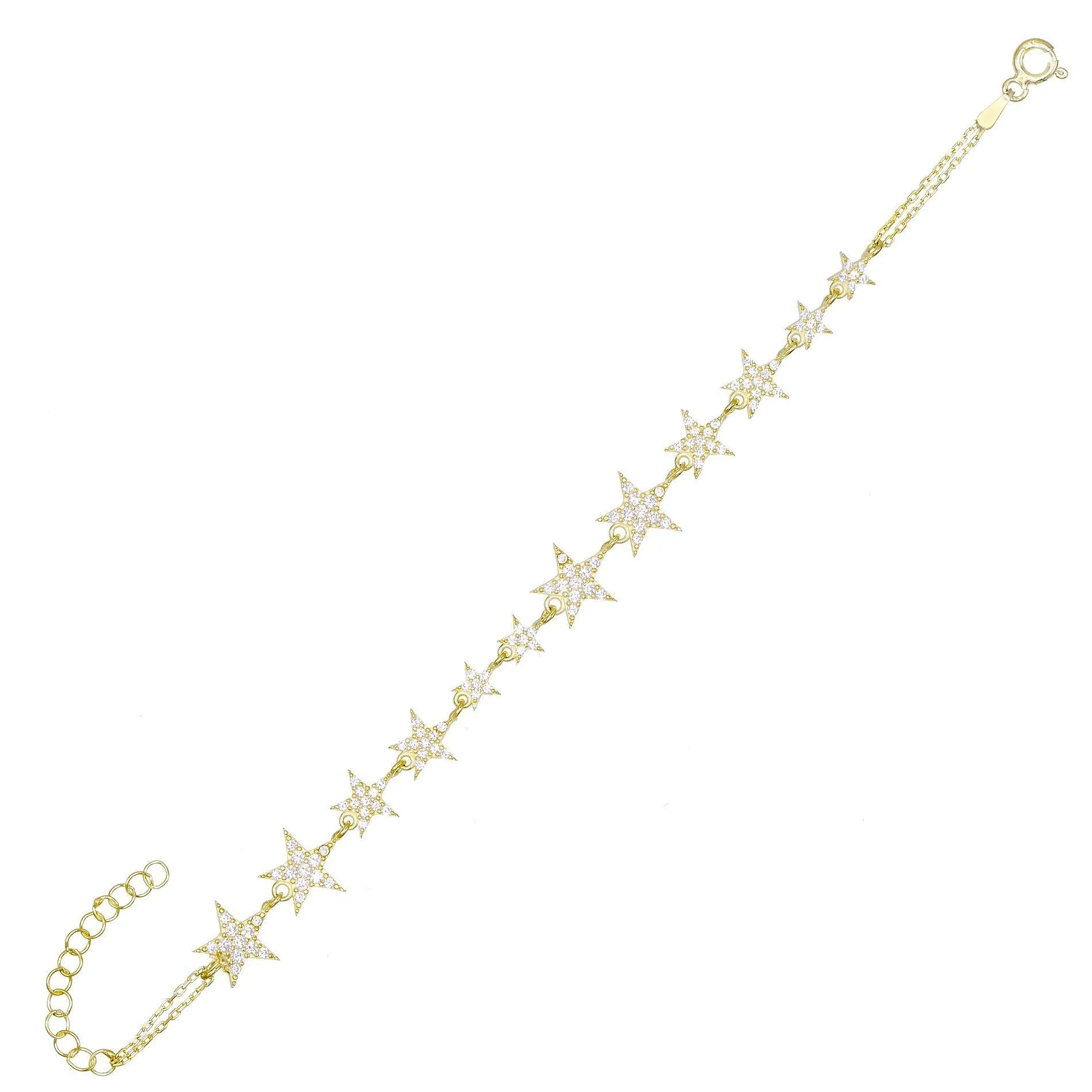 Stars Charm Bracelet