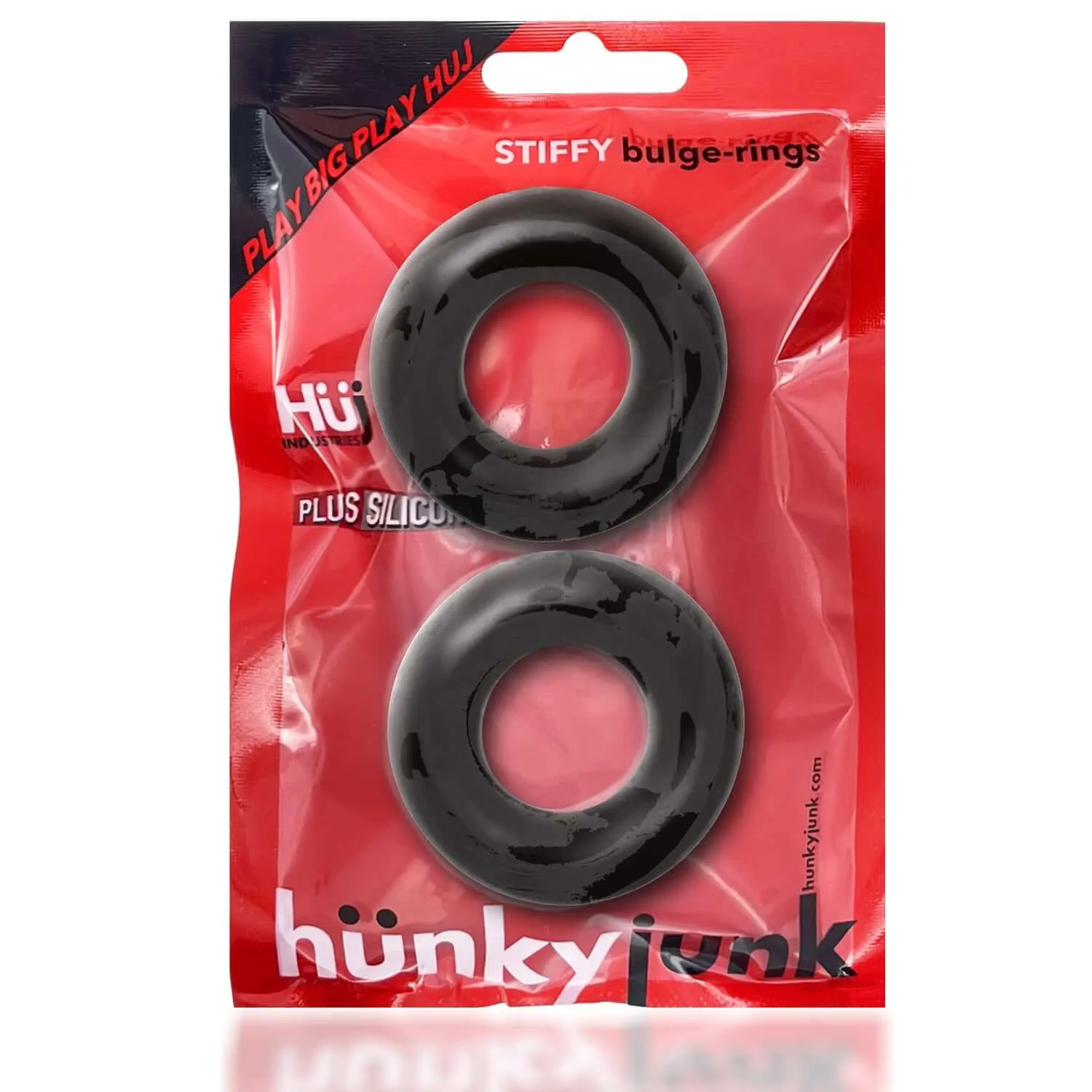 Stiffy 2-Pack Bulge-Rings by Hunkyjunk: Comfort and Enhancement in One Package