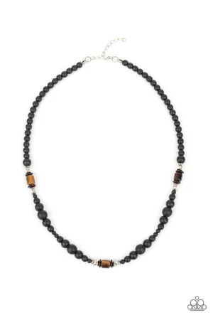 Stone Synchrony Brown Paparazzi Necklace