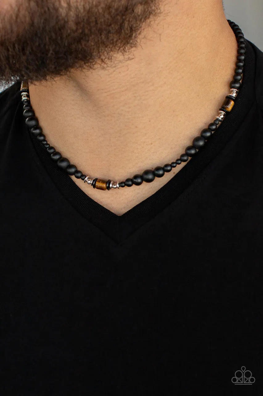 Stone Synchrony Brown Paparazzi Necklace