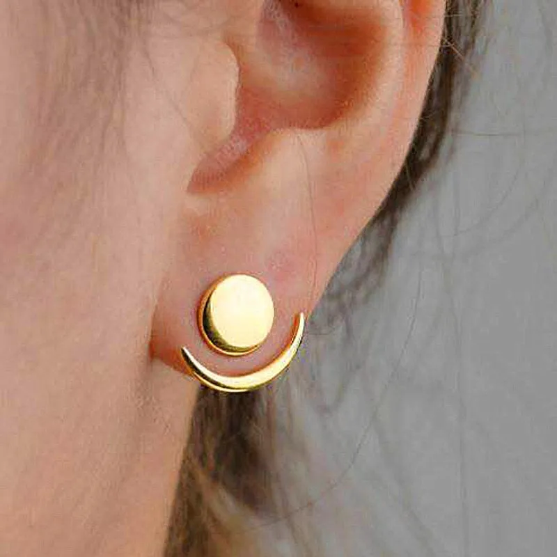 Sunshine Crystal Floral Drop Earrings