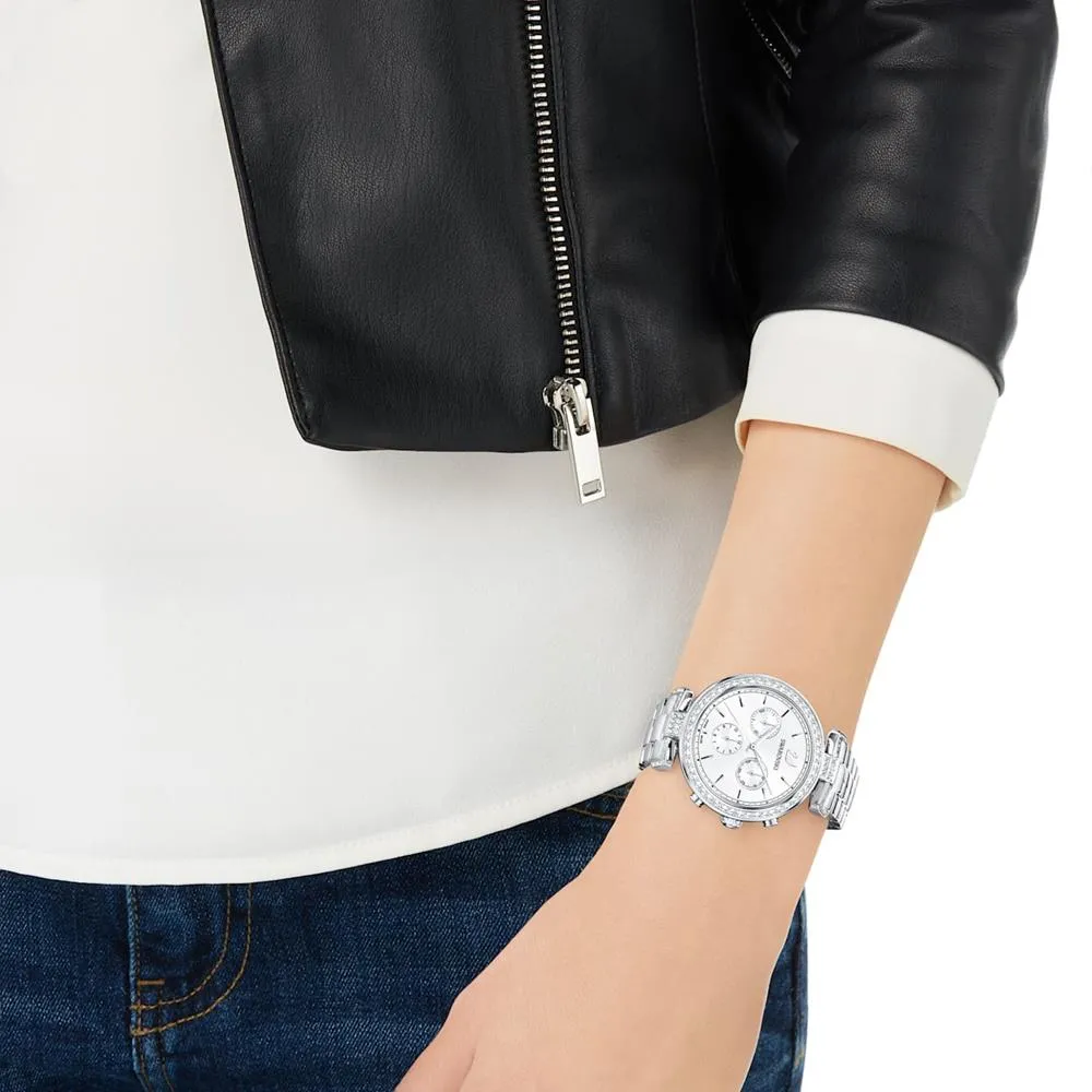 Swarovski Era Journey Watch White Stainless Steel One Size