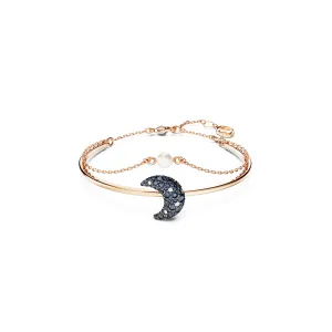Swarovski Luna Rose Tone Multicoloured Bangle
