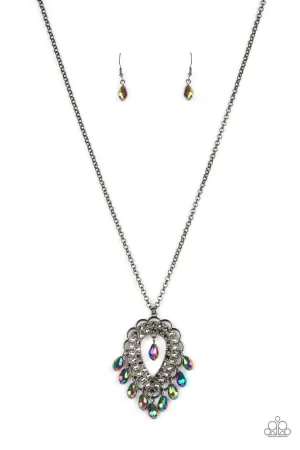 Teasable Teardrops Multi Paparazzi Necklace