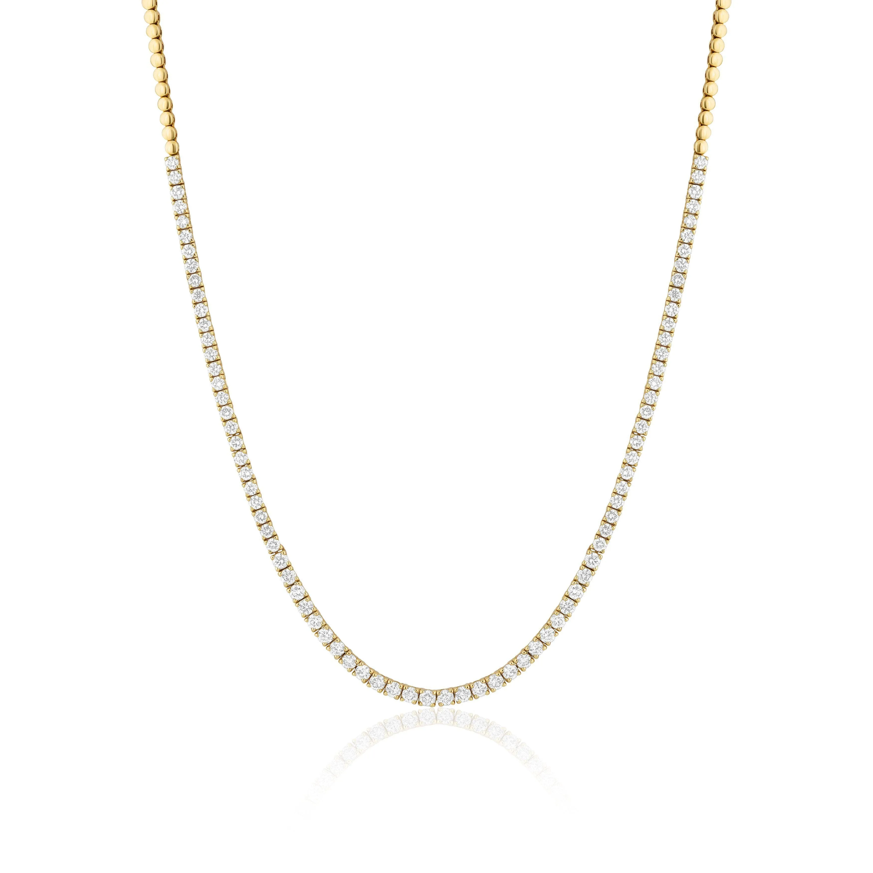 tennis necklace | luxe