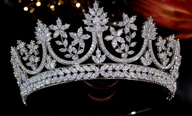 The Elevated CZ Tiara