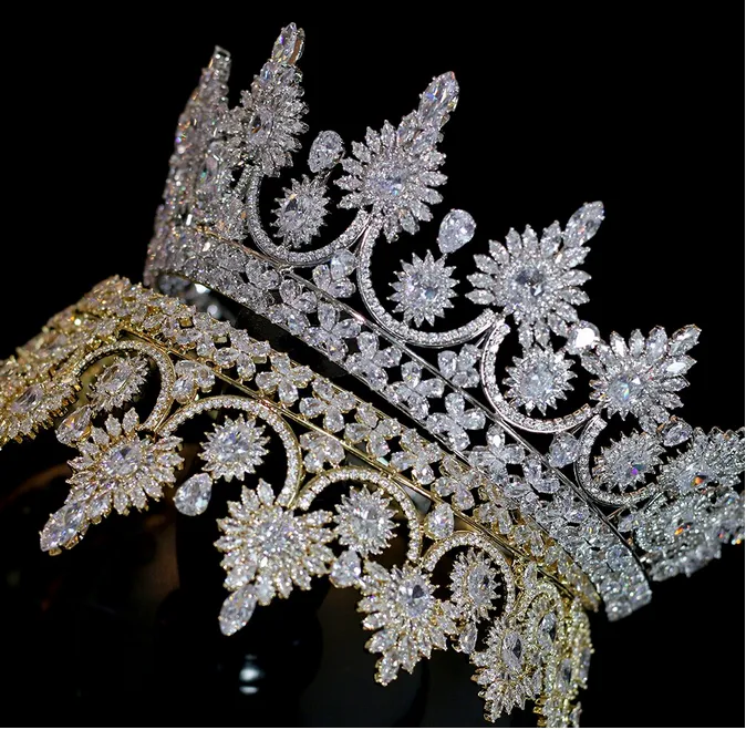 The Elevated CZ Tiara