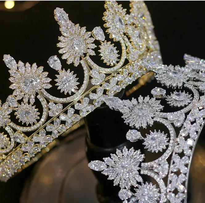 The Elevated CZ Tiara