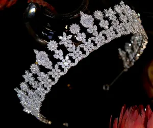 The Kiss CZ Tiara