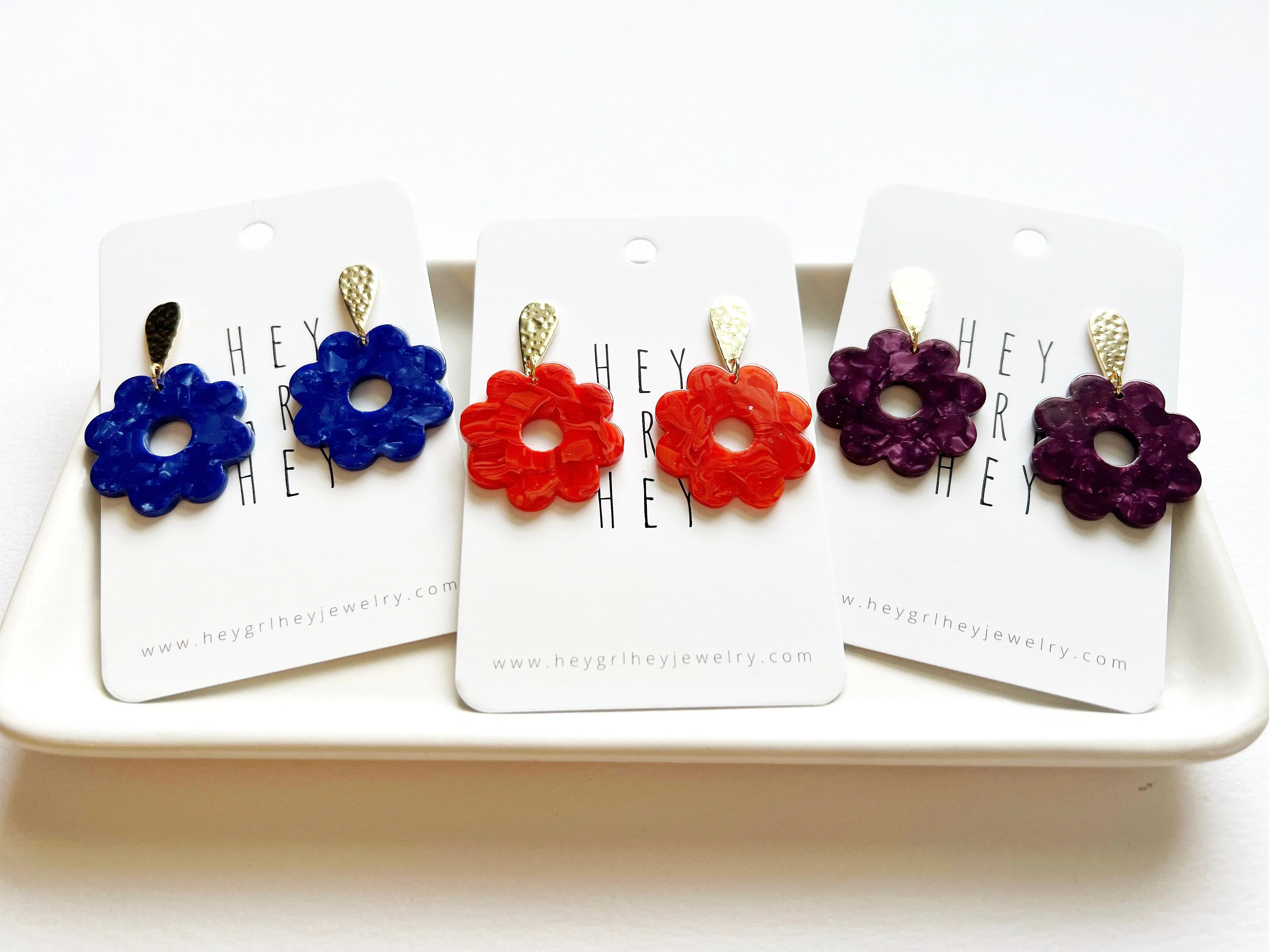 The Romy Flower Earrings