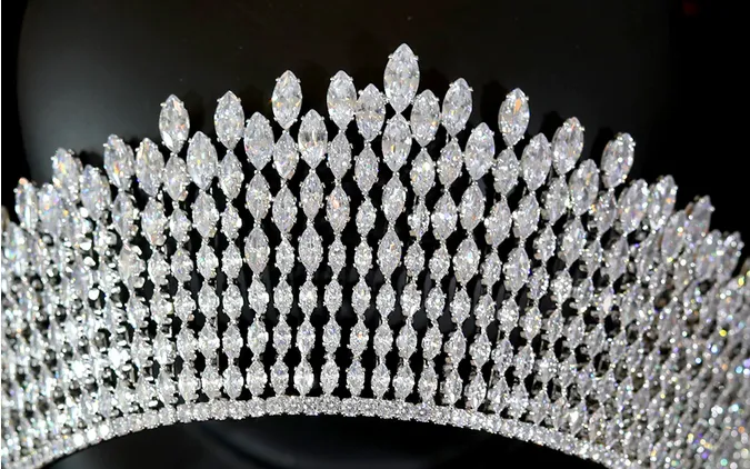 The Valentine CZ Tiara