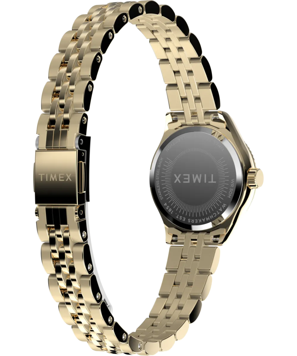 Timex Legacy Mini 25mm Stainless Steel Bracelet Watch 