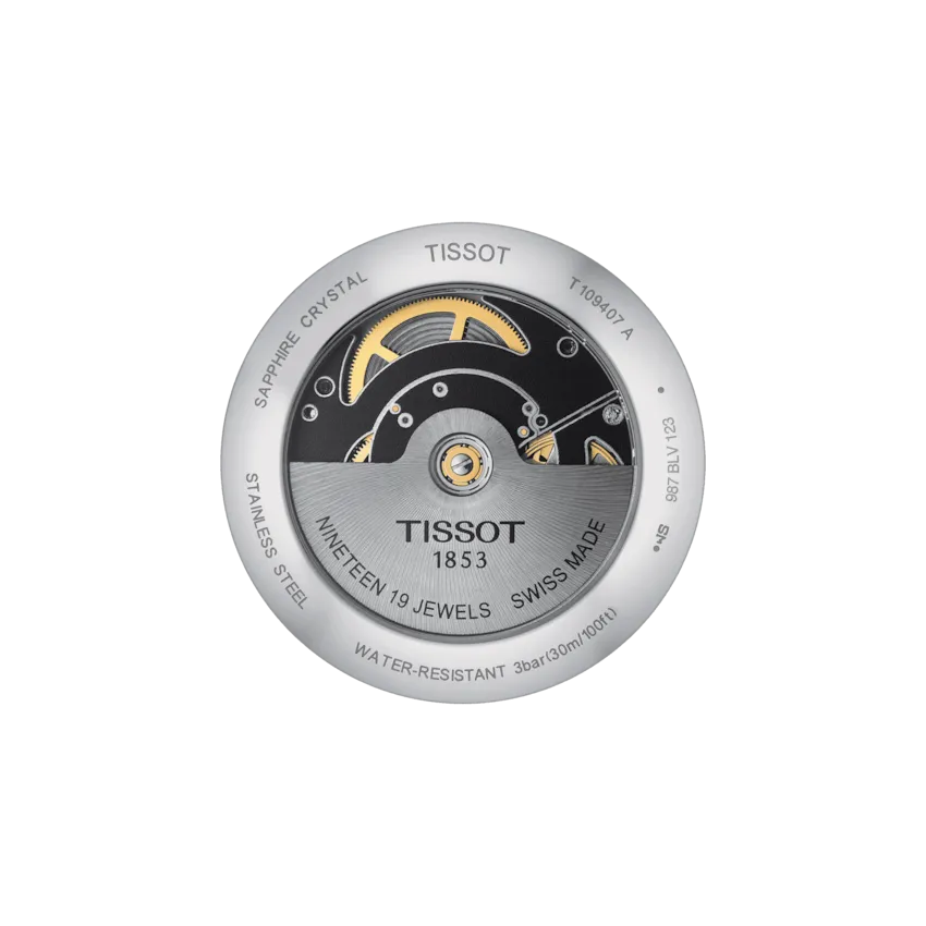Tissot T-Classic Black Dial Men 40mm