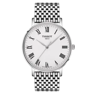 Tissot T-Classic Silver Dial Men 40MM