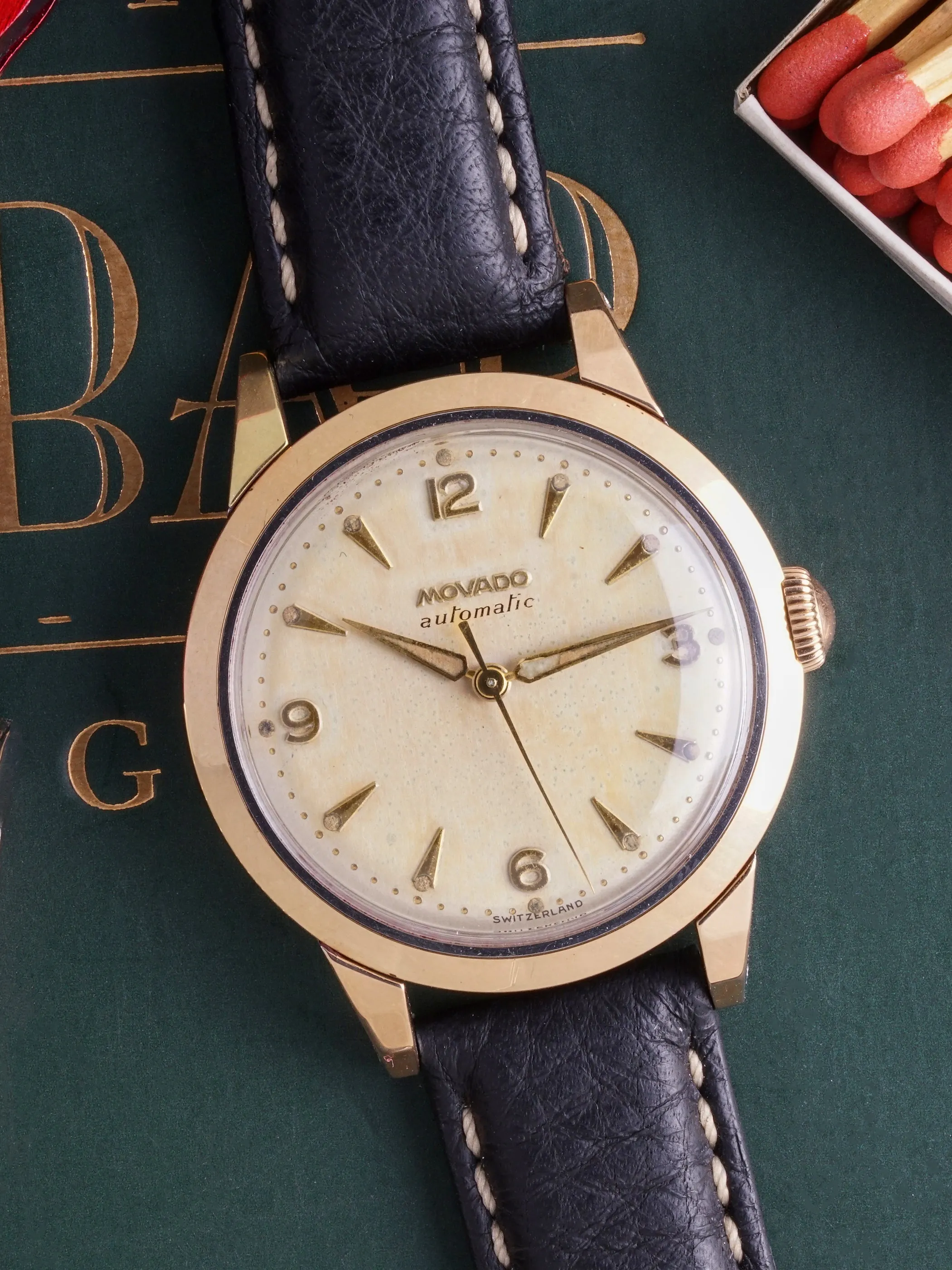 Tropical 1950s Movado Automatic (Ref. 16160)