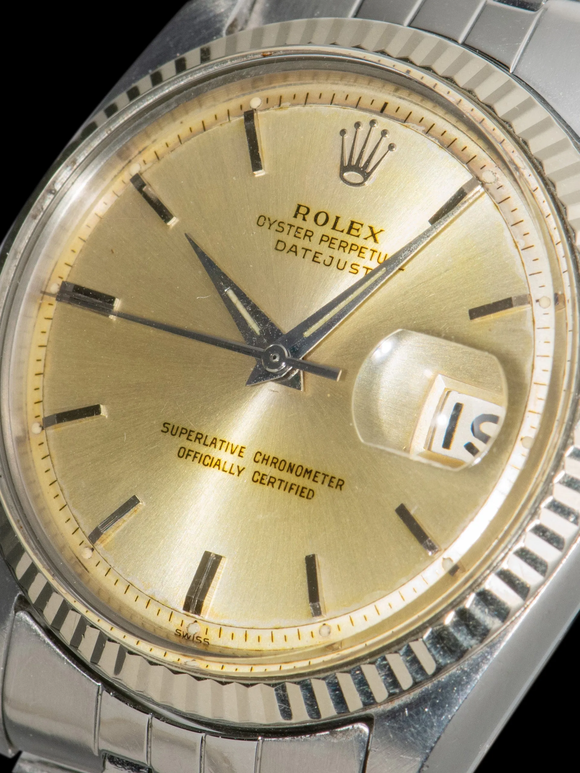 Tropical 1963 Rolex Datejust (Ref. 1601) Swiss Only Dial