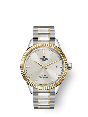 Tudor Style, Stainless Steel and Yellow Gold, 34mm, Ref# M12313-0003