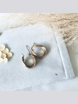 Twisted Trio Earrings
