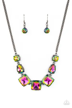 Unfiltered Confidence Multi Paparazzi Necklace