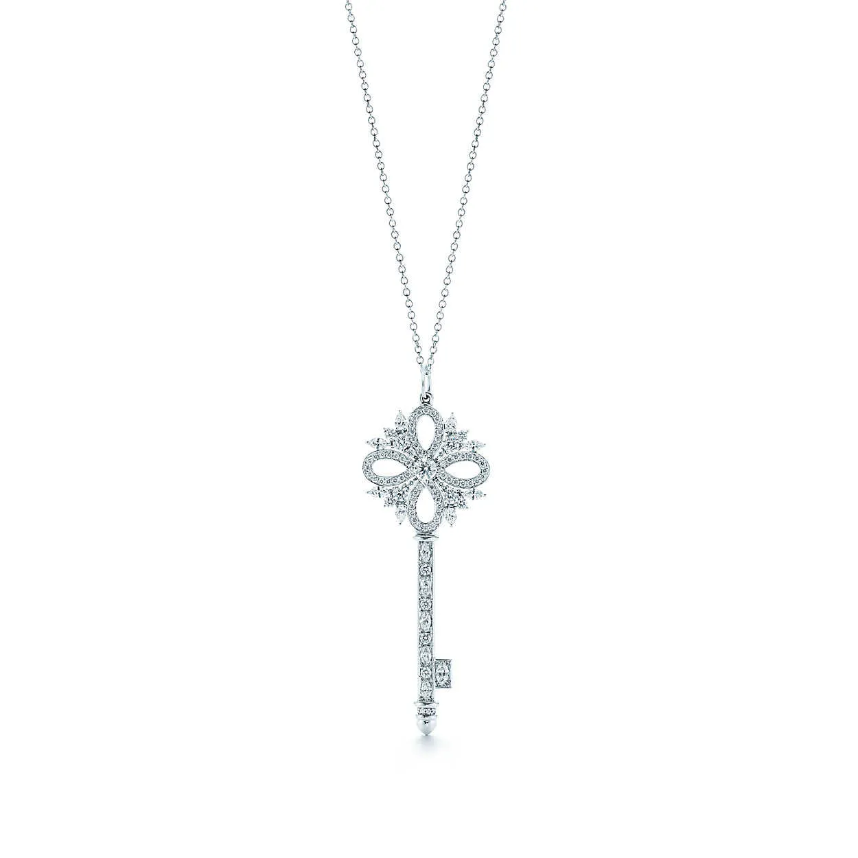 Unlock Happiness Victoria Key Pendant Necklace