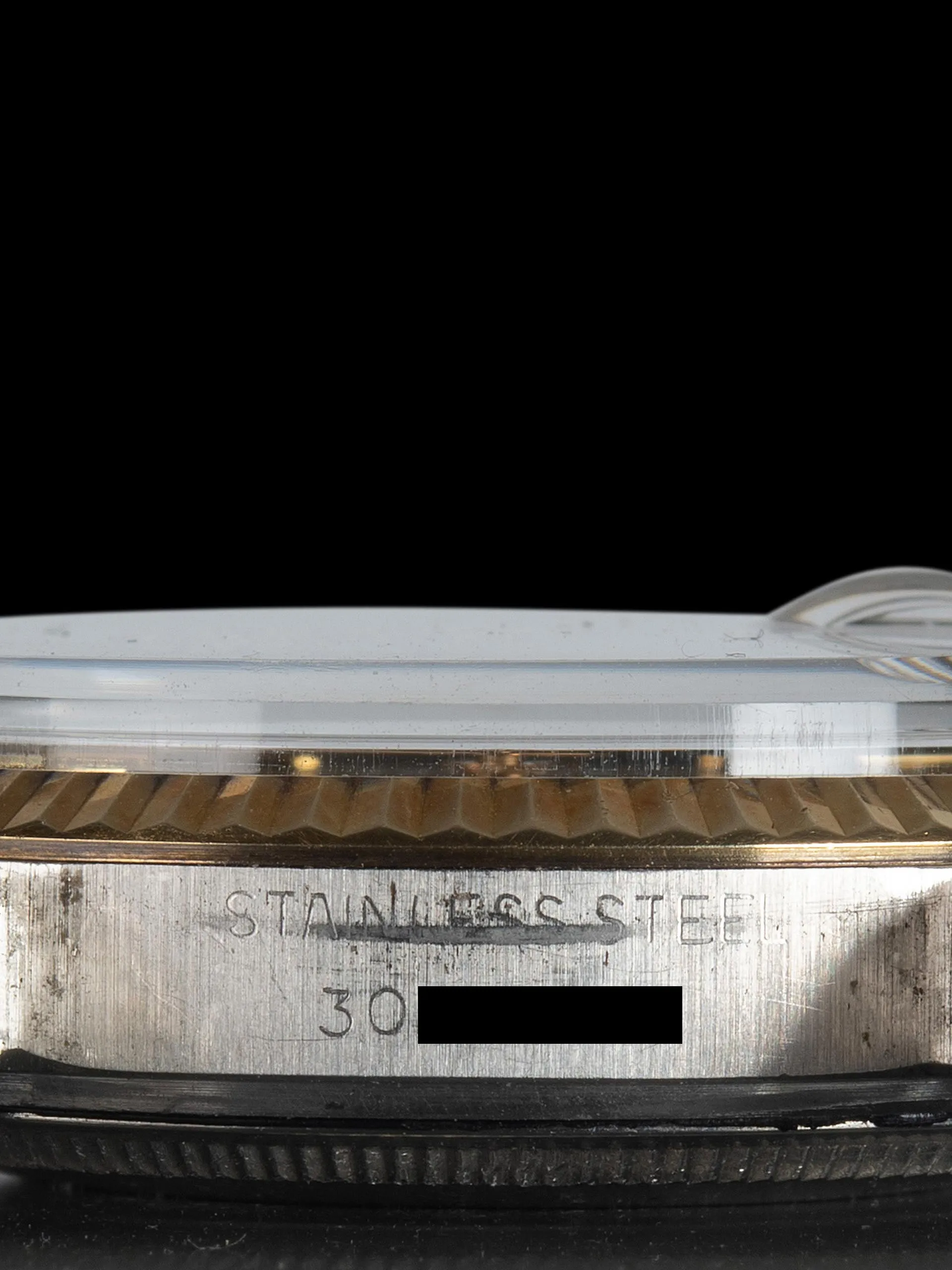 *Unpolished* 1971 Rolex Two-Tone Datejust (Ref. 1601) Satin Lemon Dial