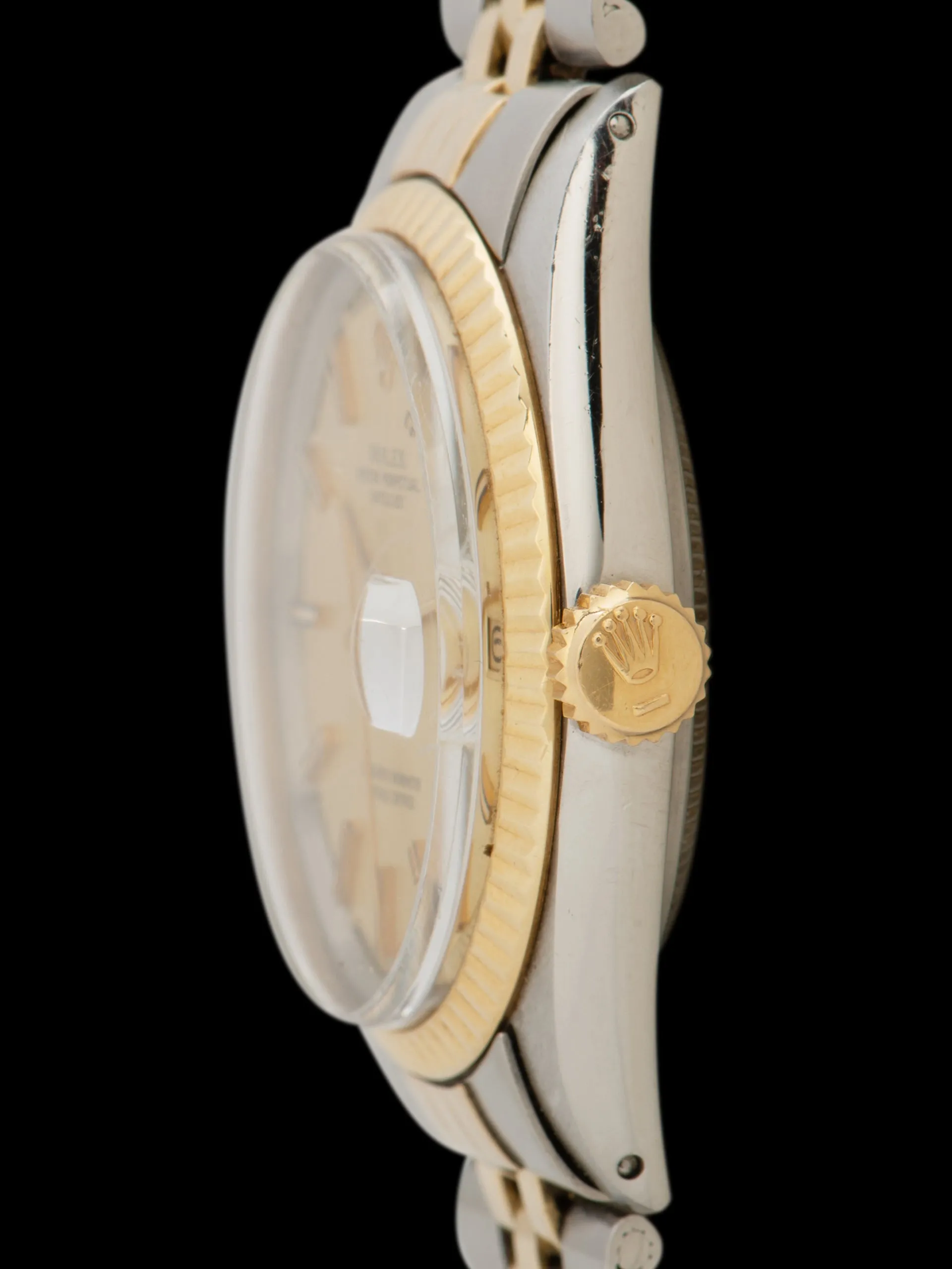 *Unpolished* 1973 Rolex Two-Tone Datejust (Ref. 1601) Linen Champagne Sigma Dial
