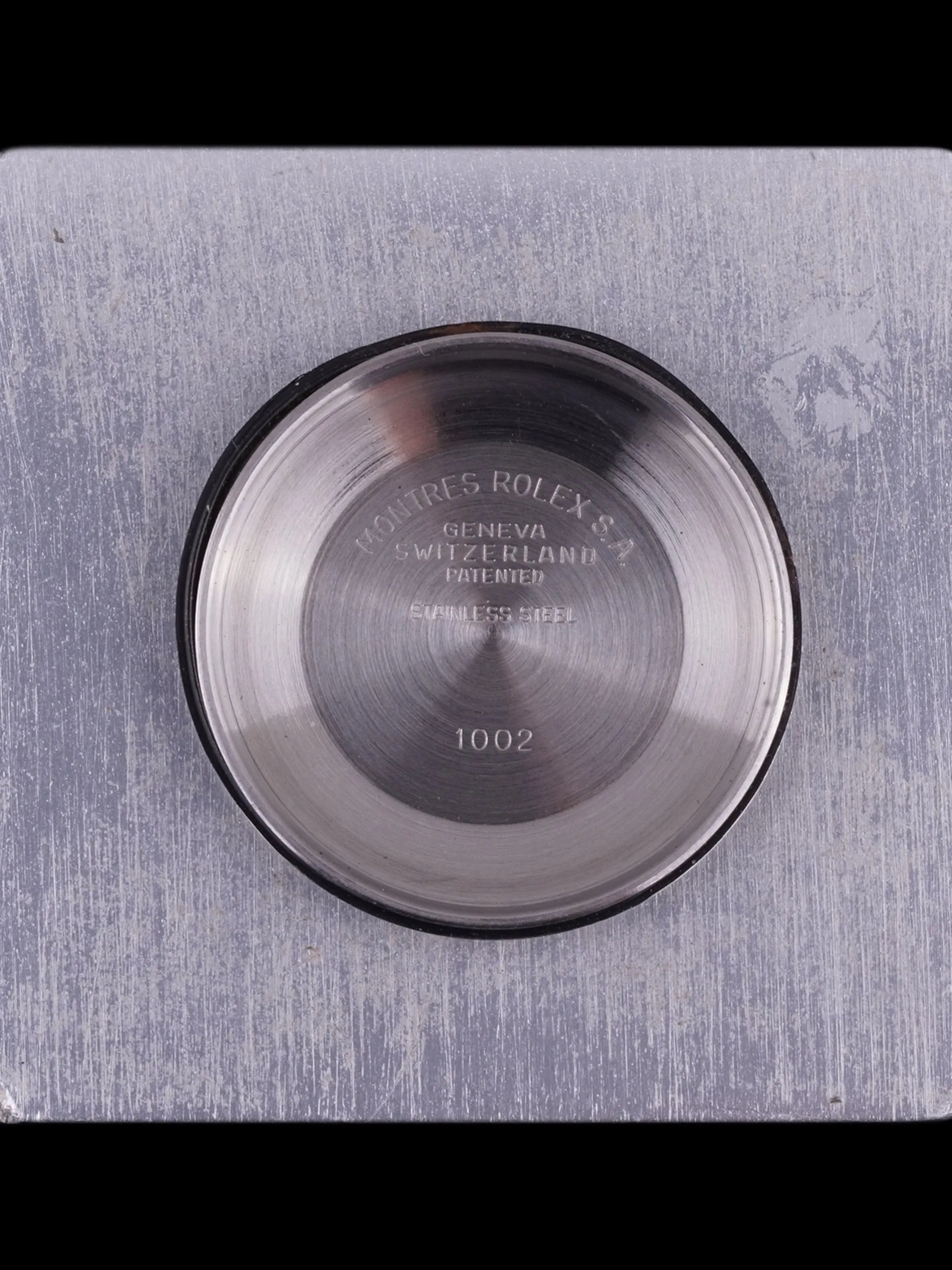 *Unpolished* 1979 Rolex Air-King (Ref. 5500) "Pool Intairdril" Logo Dial