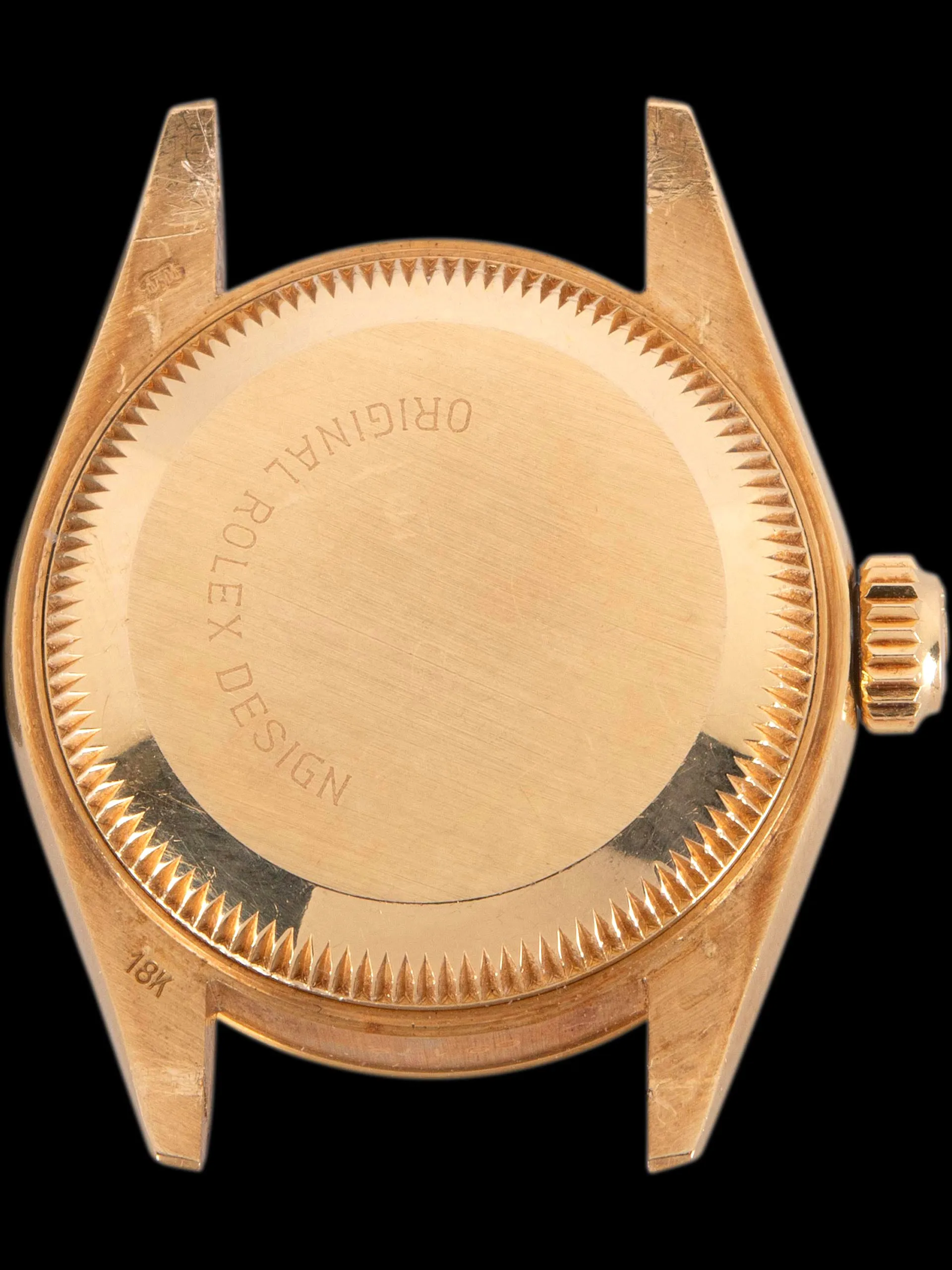 *Unpolished* 1987 Rolex Ladies Datejust 18K YG (Ref. 69178) Tiger's Eye Stone Dial