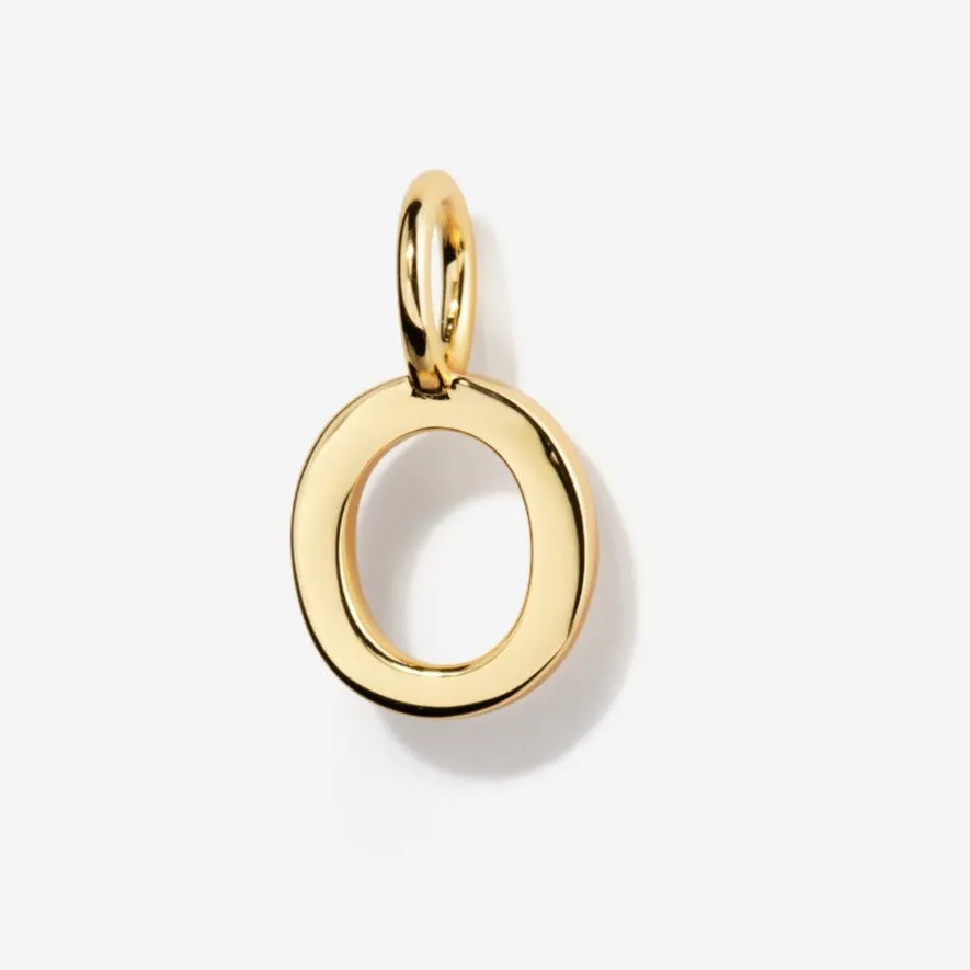 Uppercase Initial Clasp Charm