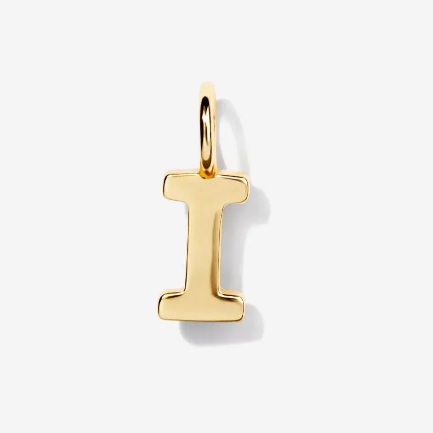 Uppercase Initial Clasp Charm