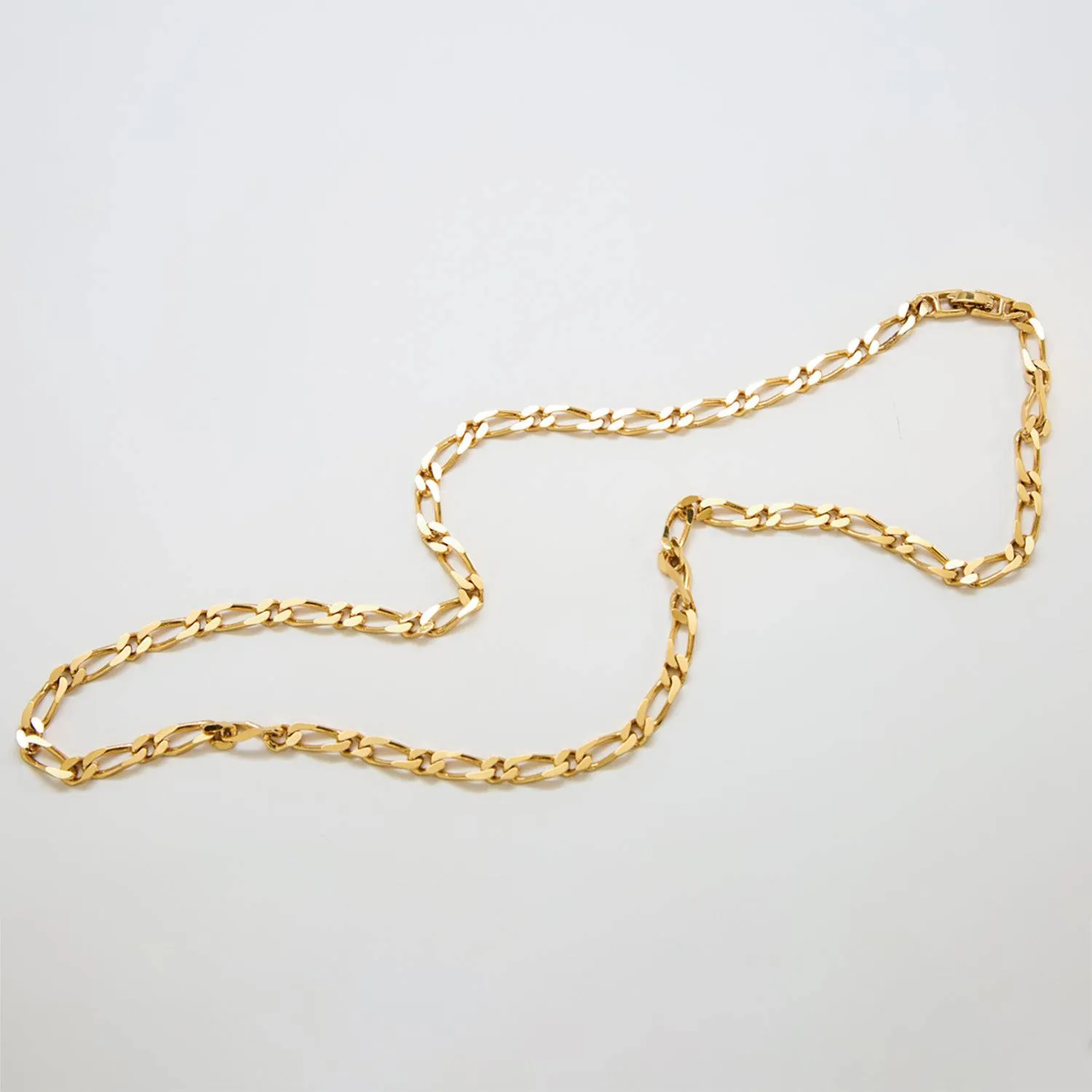 Vintage Monet Figaro Chain Necklace
