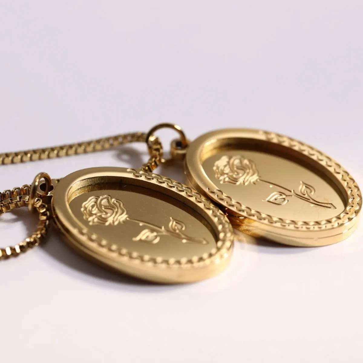 Vintage Rose Pendant