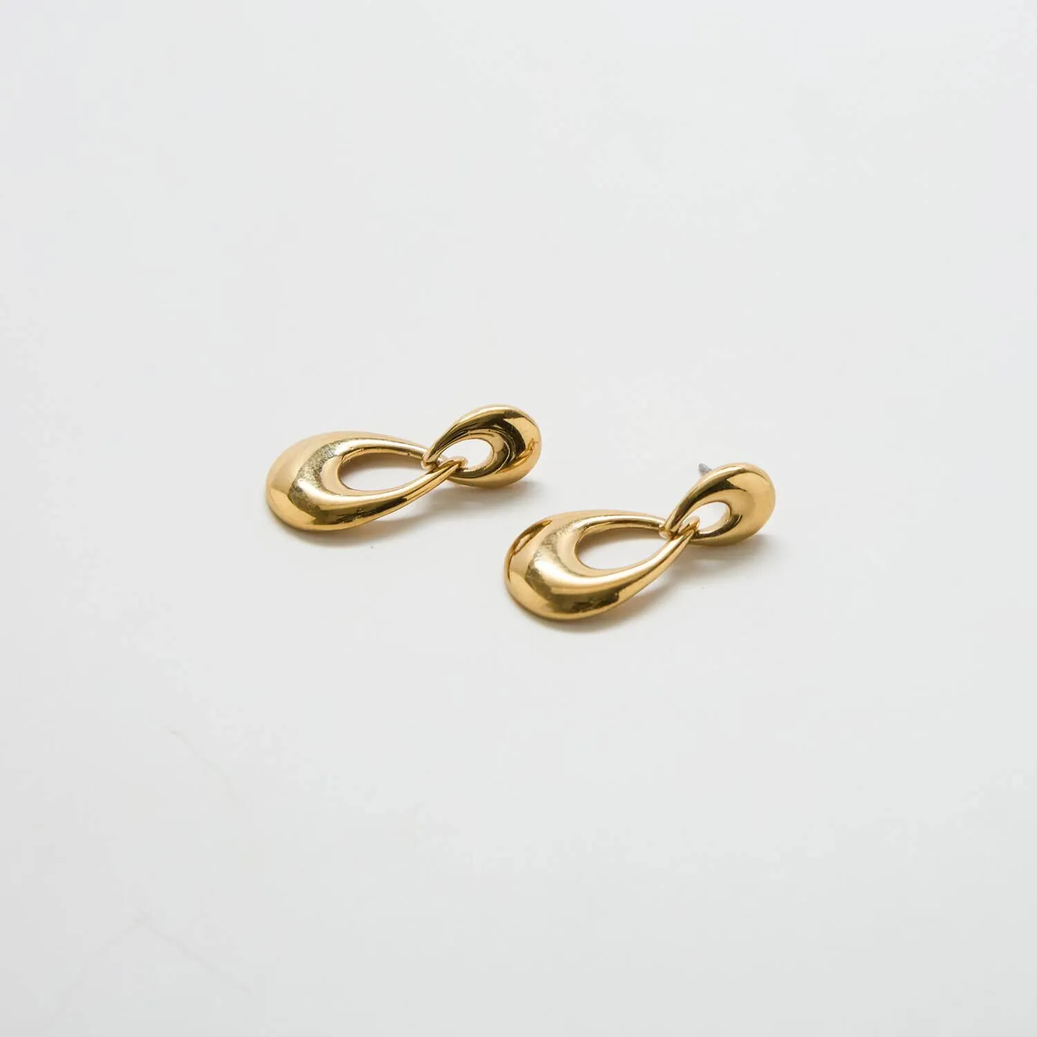 Vintage Trifari Mini Doorknocker Earrings