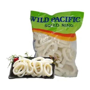 Wild Pacific Frozen Squid Rings - 500g